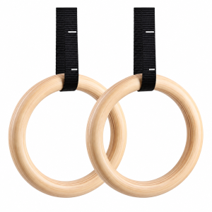 ANILLAS DE GIMNASIA AROS DE MADERA