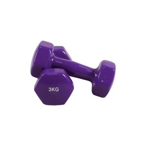 Mancuerna de Vinil Par 3Kg Real Fitness Perú