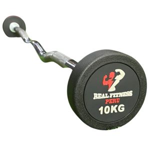 Barra Z de Peso Fijo 10kg Real Fitness Perú