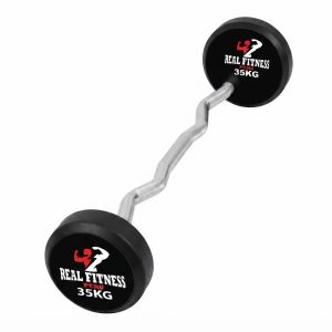 BARRA Z PESO FIJO 35KG Real Fitness Perú
