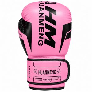 GUANTES DE BOX AHM 12 OZ COLOR ROSADO
