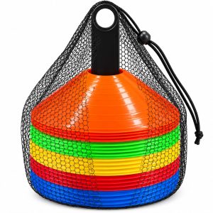 SET DE PLATILLOS 50 UNIDADES PARA ENTRENAMIENTO DE FUTBOL